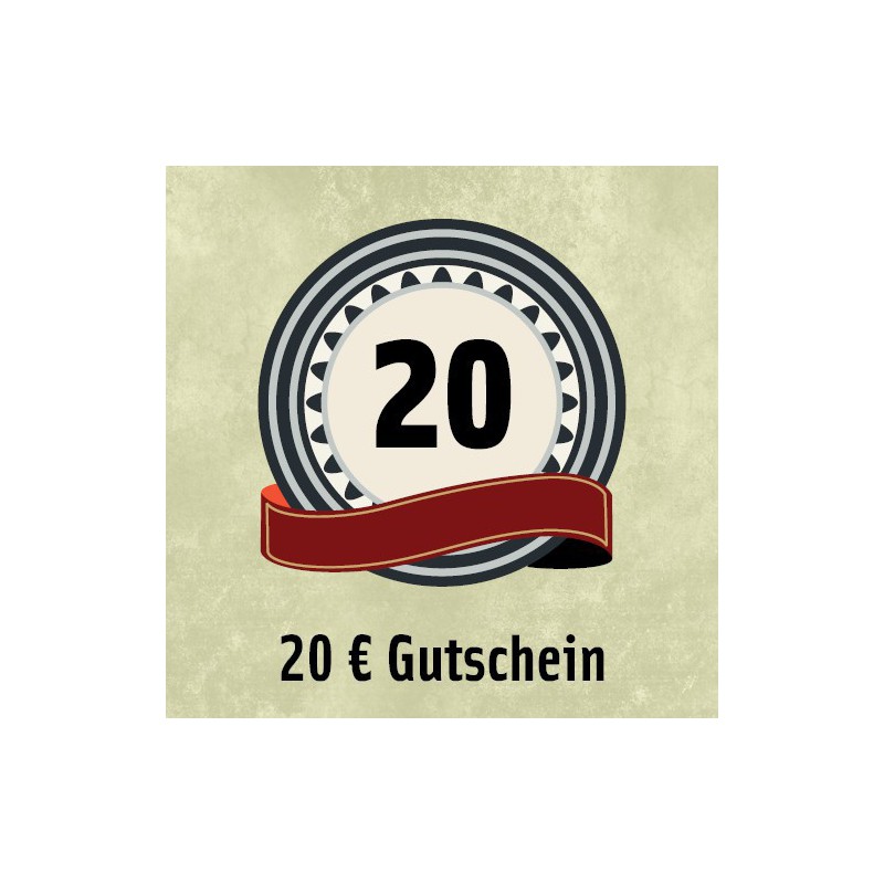 20 Euro - Gutschein