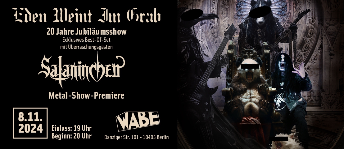 Erste Metal-Show! 8.11.24 (Berlin)